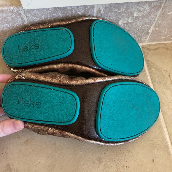 Tieks size 7 Wild Copper - Picture 6 of 6